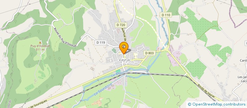 localisation de l'entreprise AGENCE VAYRAC IMMOBILIER  VAYRAC