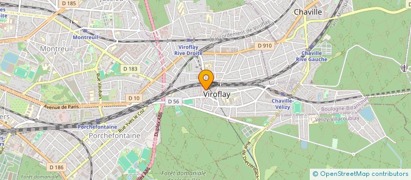 localisation de l'entreprise AGENCE VIROFLAY VILLAGE  VIROFLAY
