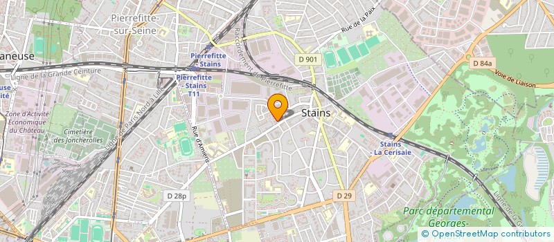 localisation de l'entreprise AGENCE VTC PARIS à STAINS