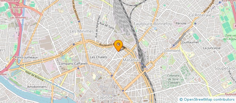 localisation de l'entreprise AGENCE WEB GESTION à TOULOUSE