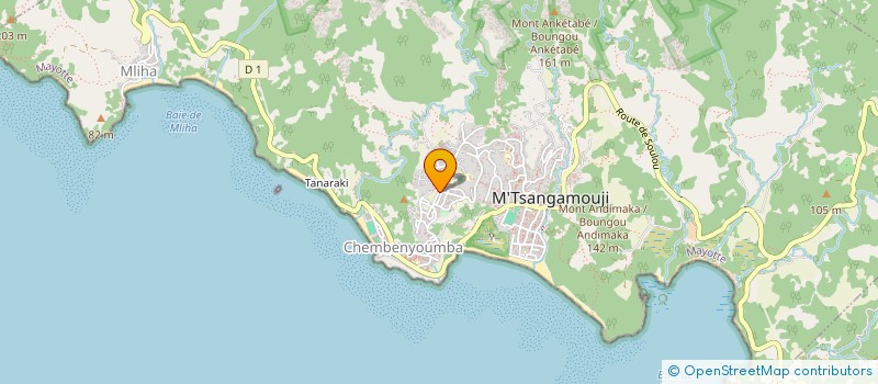 localisation de l'entreprise AGENCE WEB MAYOTTE à BANDRABOUA