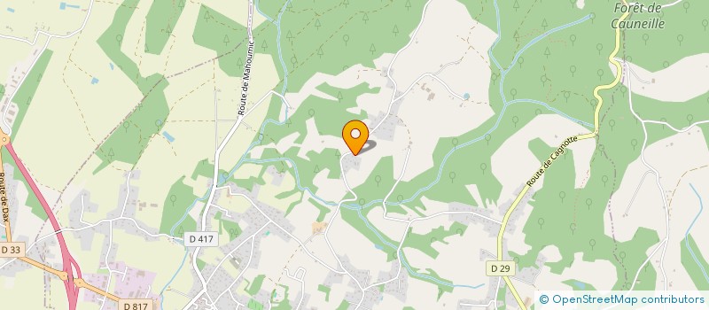 localisation de l'entreprise AGENCE WEDDING PLANNER 64-65  PEYREHORADE