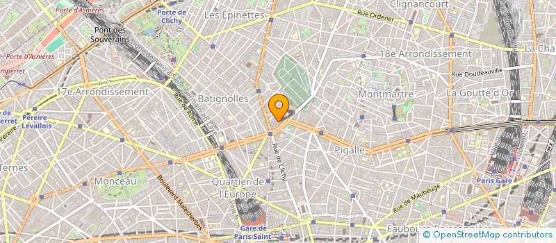 localisation de l'entreprise AGENCE WHITE  PARIS