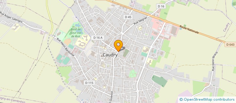 localisation de l'entreprise AGENCE WILLAME IMMOBILIER  CAUDRY