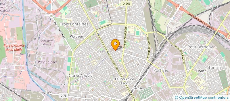 localisation de l'entreprise AGENCE WILLOT  REIMS