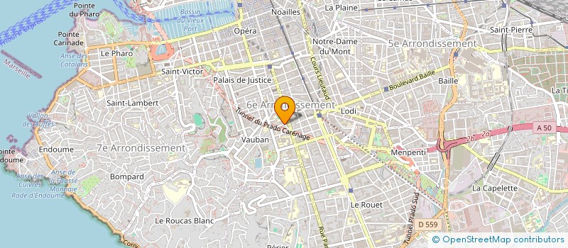 localisation de l'entreprise AGENCE X à MARSEILLE