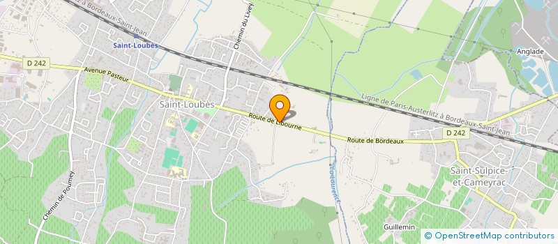localisation de l'entreprise AGENCE XV-XI  SAINT-LOUBES