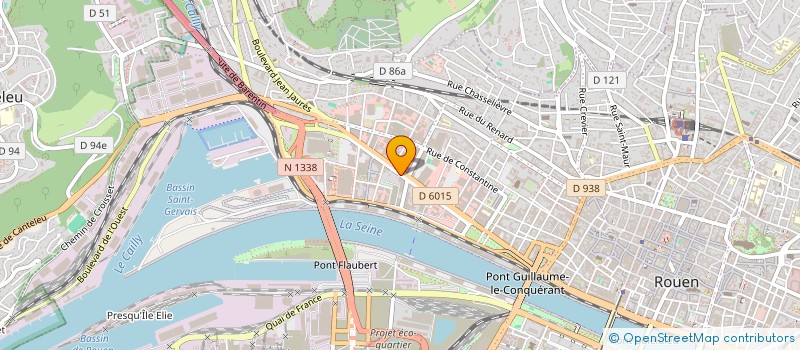 localisation de l'entreprise AGENCE YGGDRASILL à ROUEN