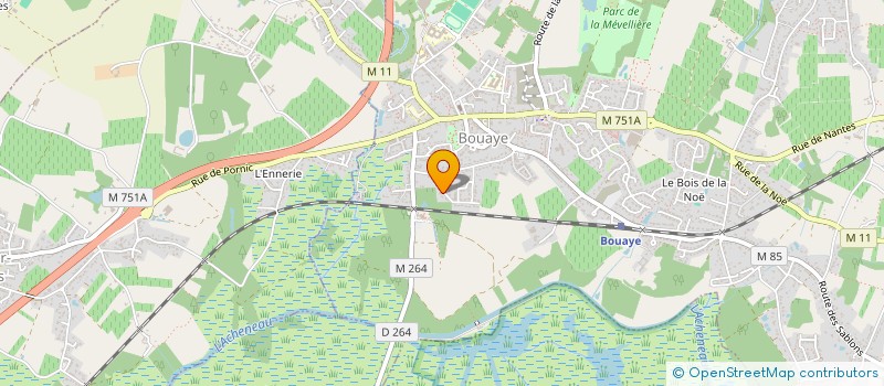 localisation de l'entreprise AGENCE YOKNA  BOUAYE