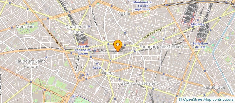 localisation de l'entreprise AGENCE YOU  PARIS