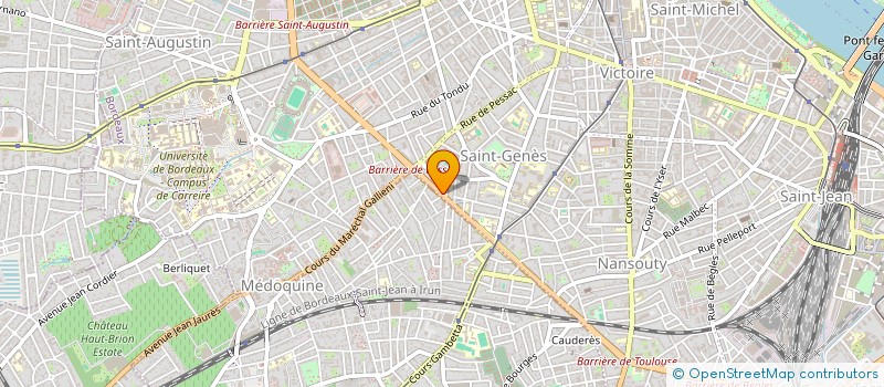 localisation de l'entreprise AGENCE ZUNZARREN  BORDEAUX