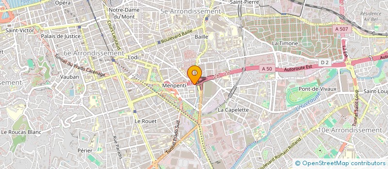 localisation de l'entreprise AGENCEM AMENAG ARTISA TOITUR RENOV CONST  MARSEILLE