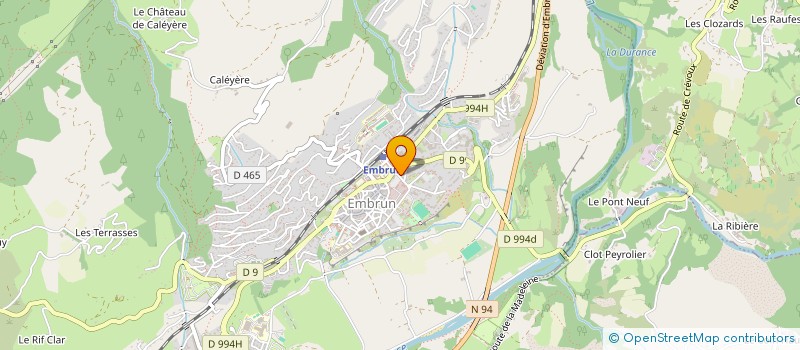 localisation de l'entreprise AGENCEMENT 05  BARATIER