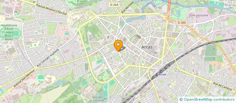 localisation de l'entreprise AGENCEMENT 26 à ARRAS