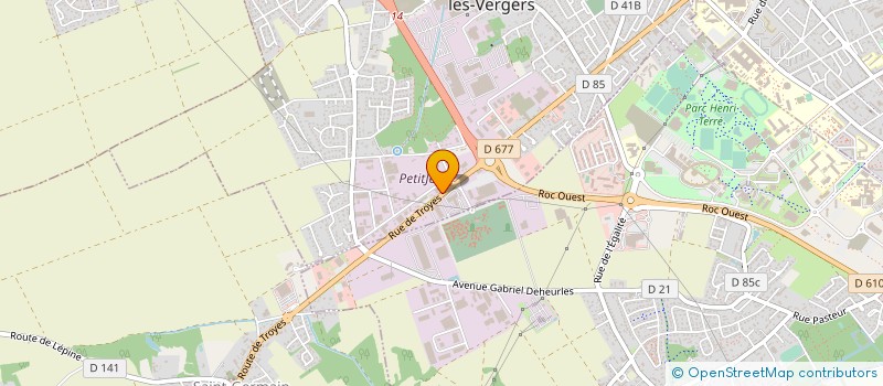 localisation de l'entreprise AGENCEMENT 3D à SAINT-ANDRE-LES-VERGERS