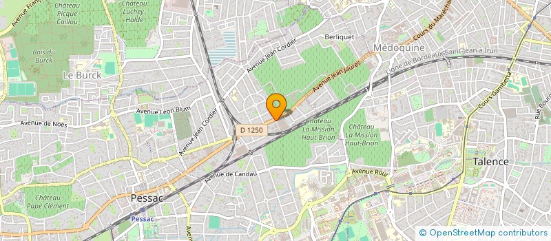 localisation de l'entreprise AGENCEMENT AMEUBLEMENT DECORATION  PESSAC