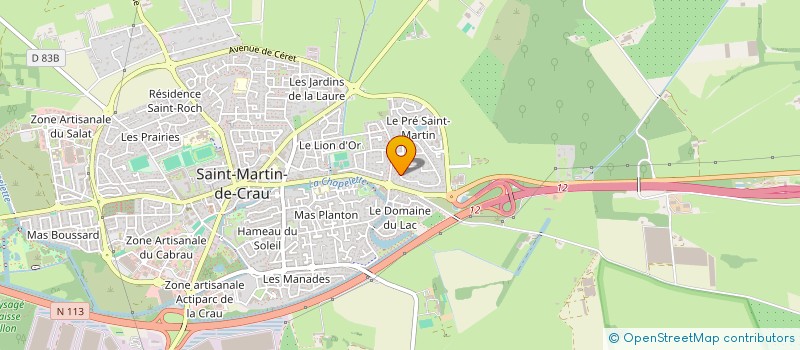 localisation de l'entreprise AGENCEMENT BACS STOCKAGE à SAINT-MARTIN-DE-CRAU