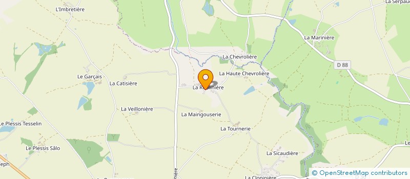 localisation de l'entreprise AGENCEMENT BAIN 85  RIVES DE L'YON