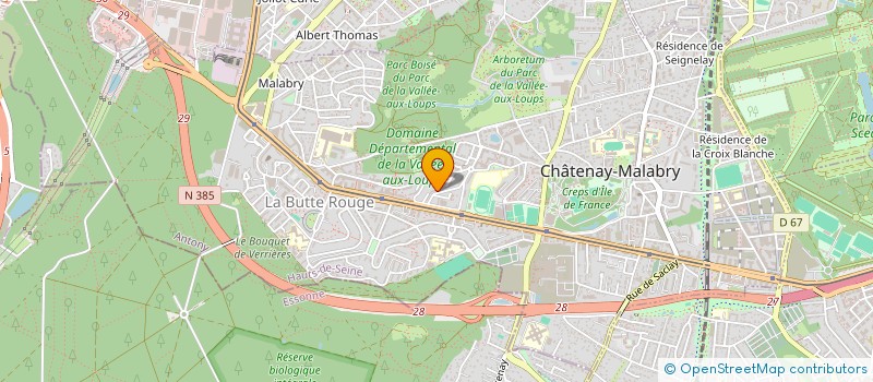 localisation de l'entreprise AGENCEMENT BATIMENT & CO à CHATENAY-MALABRY