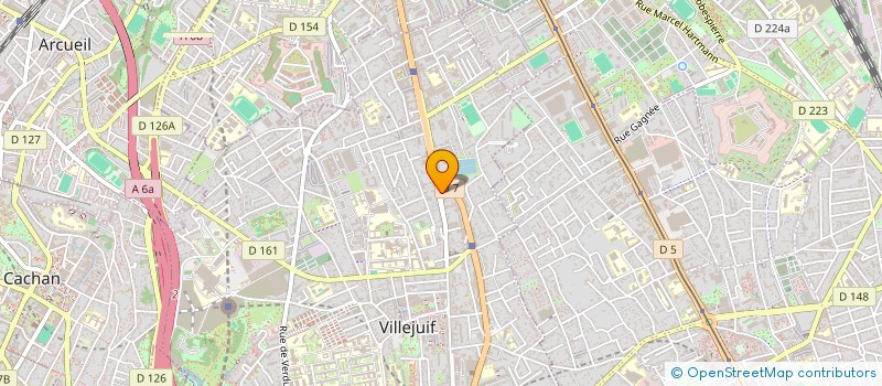 localisation de l'entreprise AGENCEMENT BATIMENT REHABILITATION ELECTRICITE URBANISME à VILLEJUIF