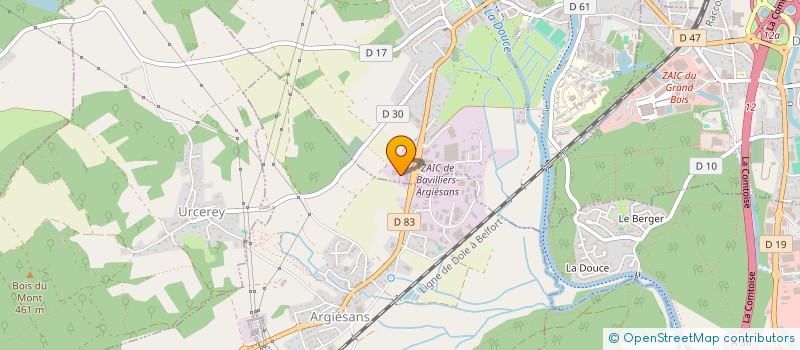 localisation de l'entreprise AGENCEMENT CONCEPT à BAVILLIERS
