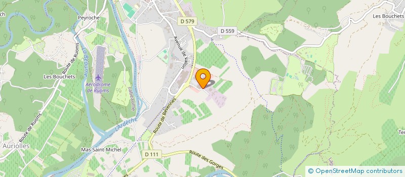 localisation de l'entreprise AGENCEMENT CONCEPT CARDINAL  RUOMS