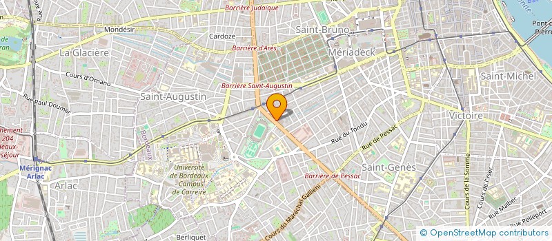 localisation de l'entreprise AGENCEMENT CONCEPT MENUISERIE à BORDEAUX