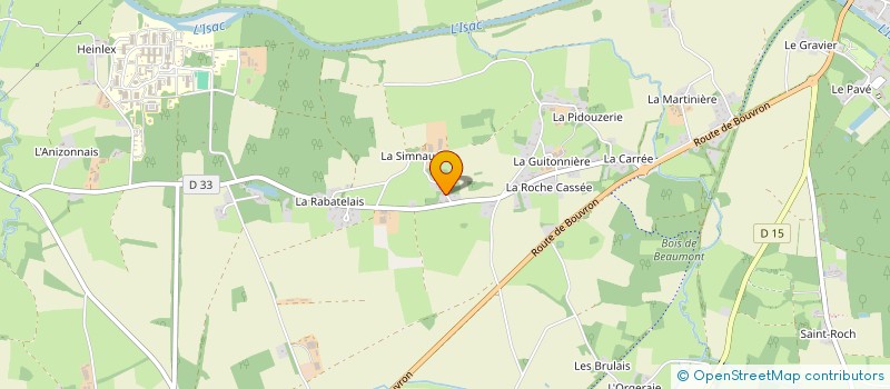 localisation de l'entreprise AGENCEMENT CONCEPT SERVICES à BLAIN
