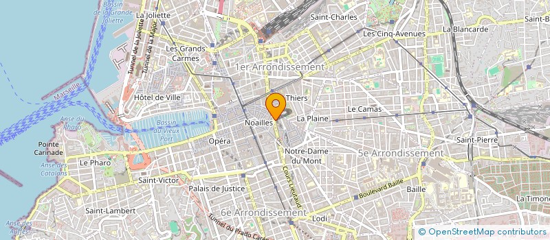 localisation de l'entreprise AGENCEMENT CONCEPTION DE L'ESPACE à MARSEILLE