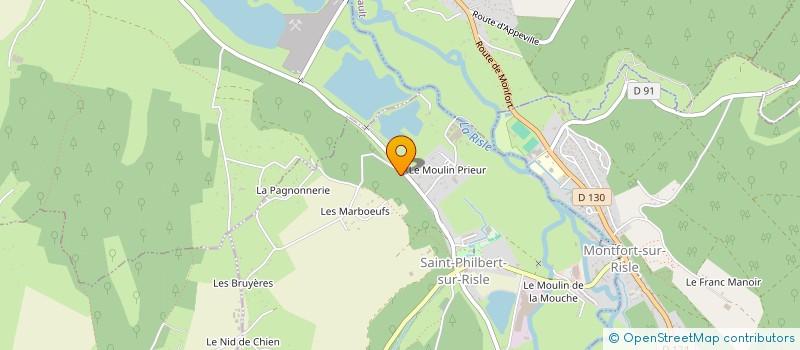 localisation de l'entreprise AGENCEMENT CONSEIL NEGOCE RENOVATION  SAINT-PHILBERT-SUR-RISLE