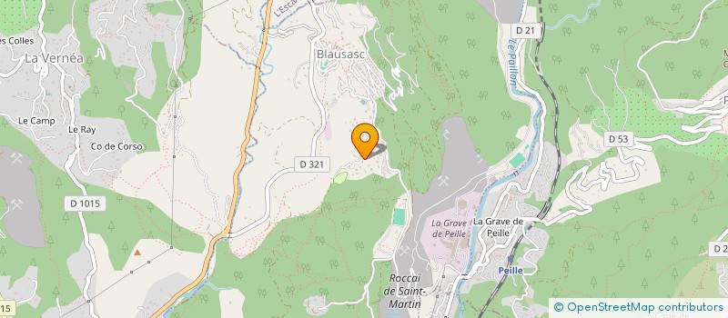 localisation de l'entreprise AGENCEMENT CONSTR BATIMENT VOIRIE  L'ESCARENE