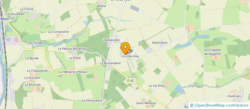 localisation de l'entreprise AGENCEMENT CUISINE ET MOBILIER  PLECHATEL