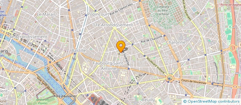 localisation de l'entreprise AGENCEMENT DE FRANCE  PARIS