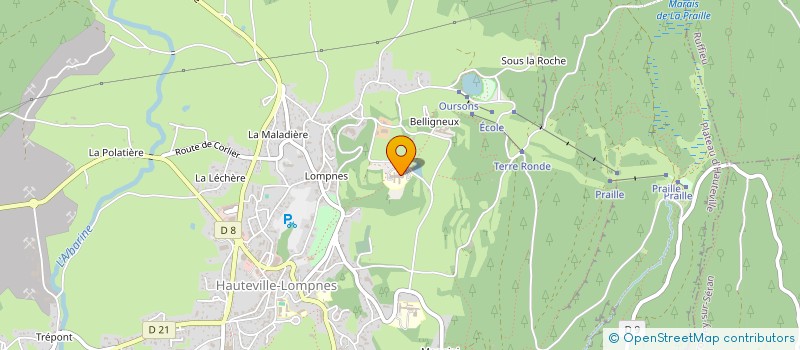 localisation de l'entreprise AGENCEMENT DE L'ARCHE à PLATEAU D'HAUTEVILLE