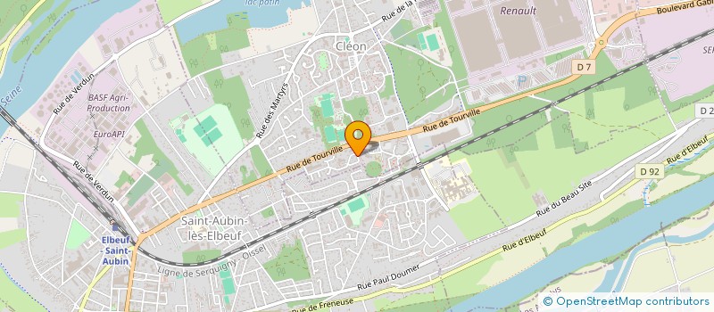 localisation de l'entreprise AGENCEMENT DE PROJET  CLEON