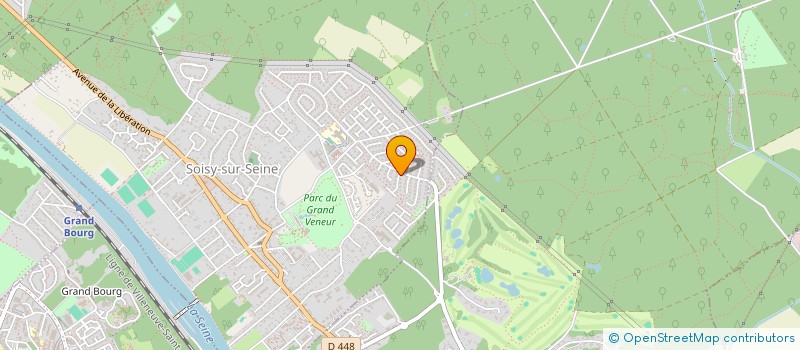 localisation de l'entreprise AGENCEMENT DECORATION ET PEINTURE à SOISY-SUR-SEINE