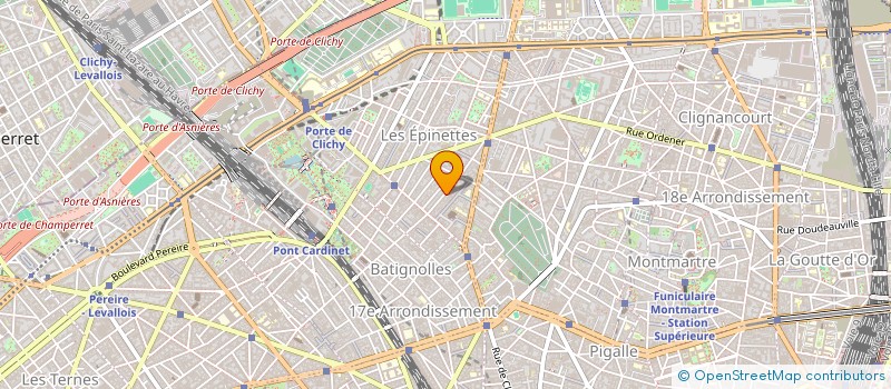 localisation de l'entreprise AGENCEMENT DECORATION RENOVATION à PARIS