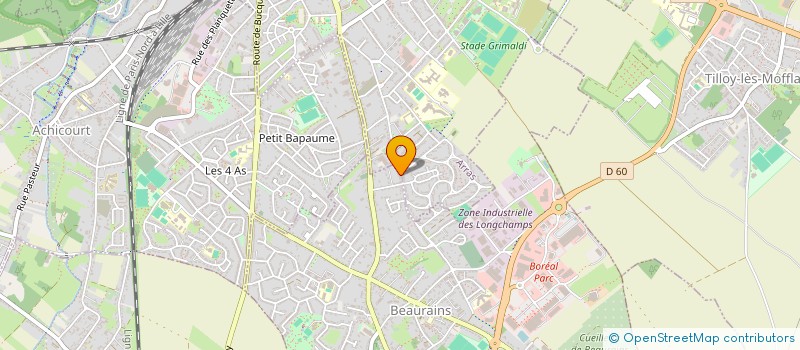 localisation de l'entreprise AGENCEMENT DU NORD à BEAURAINS