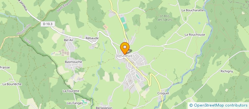 localisation de l'entreprise AGENCEMENT DU PILAT  JONZIEUX