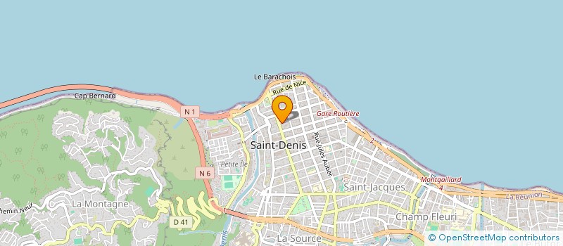 localisation de l'entreprise AGENCEMENT ELECTRIQUE GENERAL à SAINT-DENIS