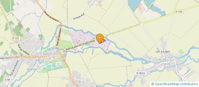 localisation de l'entreprise AGENCEMENT EQUIPEMENT FROMAGERIE  BLETTERANS