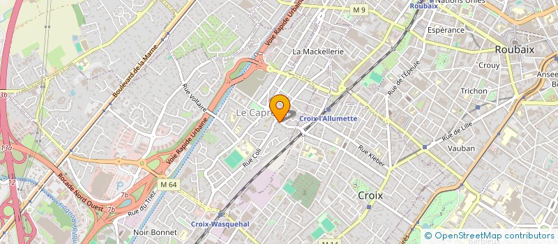 localisation de l'entreprise AGENCEMENT ET DECORATION DELCOUR  WASQUEHAL