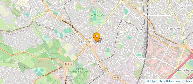 localisation de l'entreprise AGENCEMENT ET GESTION DE TRAVAUX (AGT) à MONTPELLIER