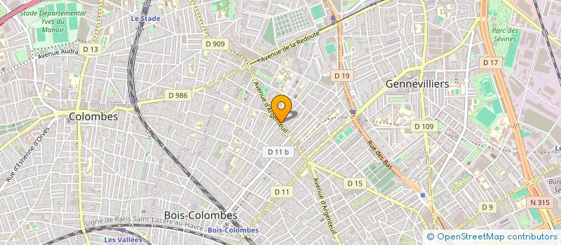 localisation de l'entreprise AGENCEMENT ET RENOVATION DE FRANCE à ASNIERES-SUR-SEINE