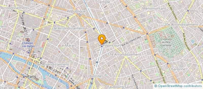 localisation de l'entreprise AGENCEMENT FRANCAIS D ETUDE POUR LA RENOVATION ET LA DECORATION à PARIS