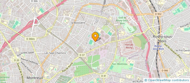 localisation de l'entreprise AGENCEMENT GENERAL MAINTENANCE MECANIQUE à MONTREUIL