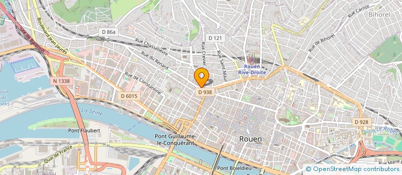 localisation de l'entreprise AGENCEMENT ISOLATION CONFORT à ROUEN