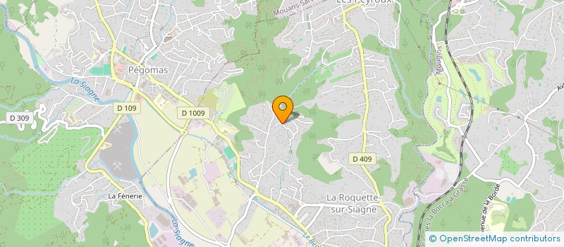 localisation de l'entreprise AGENCEMENT MAGASIN CONCEPT à LA ROQUETTE-SUR-SIAGNE