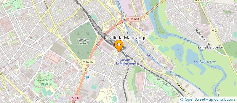 localisation de l'entreprise AGENCEMENT MAGASINS COORDINATION à JARVILLE-LA-MALGRANGE