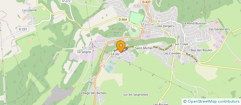 localisation de l'entreprise AGENCEMENT MAICHOIS à MAICHE